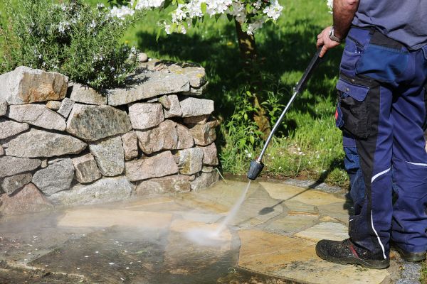 Stone Pressure Washing in Santa Rosa