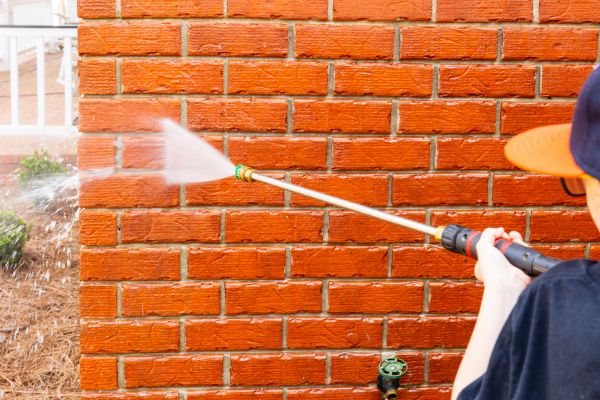 Wall Pressure Washing in Santa Rosa