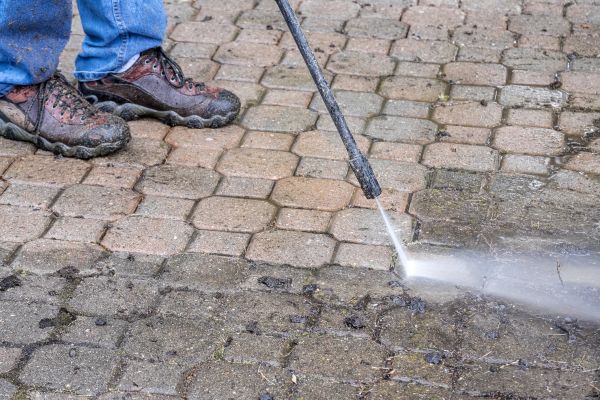 Stone Patio Cleaning in Santa Rosa
